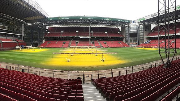 Telia Parken Stadium Upgrades to RA TLS lighting rigs