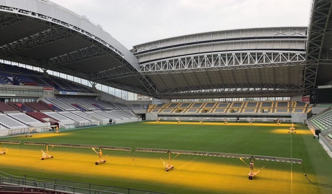 Setting up rigs in Japan